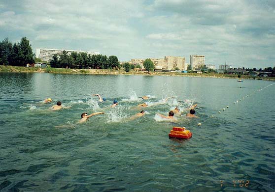 Старт XIV "Королёвского триатлона"